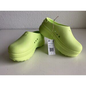 Adidas Adifom Stan Mule Casual Slip On Shoes Lucid Lemon Green IE7050 Women’s 6